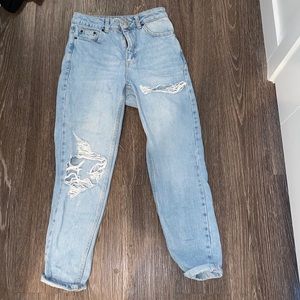 Topshop mom jeans